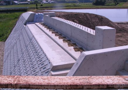 恵那市建設課発注　下橋戸橋下部工（A2）工事