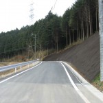 恵那市道路改良工事B