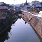 県単河川局部改良　　　　　着工前