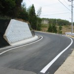 恵那市道路改良工事A-2