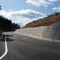 恵那市建設課発注　三郷町86号線道路改良工事