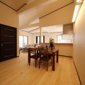 恵那市 丘の上に建つ平屋の家
