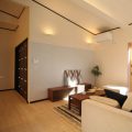 恵那市 丘の上に建つ平屋の家