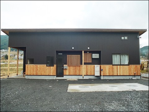 うどん屋六ろく様　 店舗併用住宅　