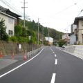国道418号線歩道設置工事