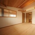 無垢の木を使った居室