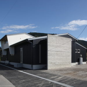 オリジナルデザインの平屋