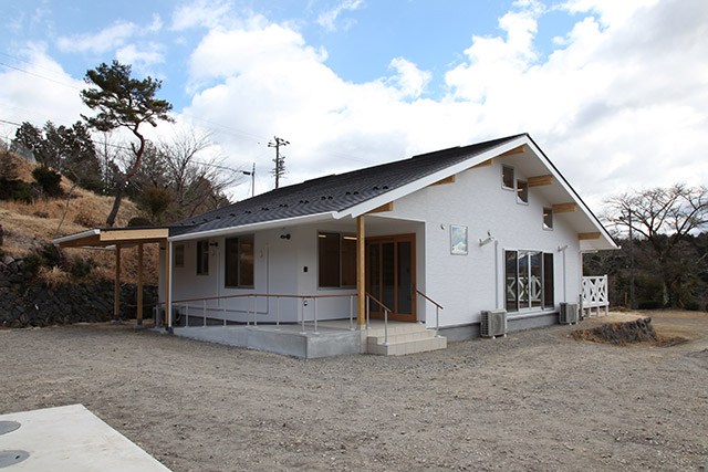 明るい印象の平屋