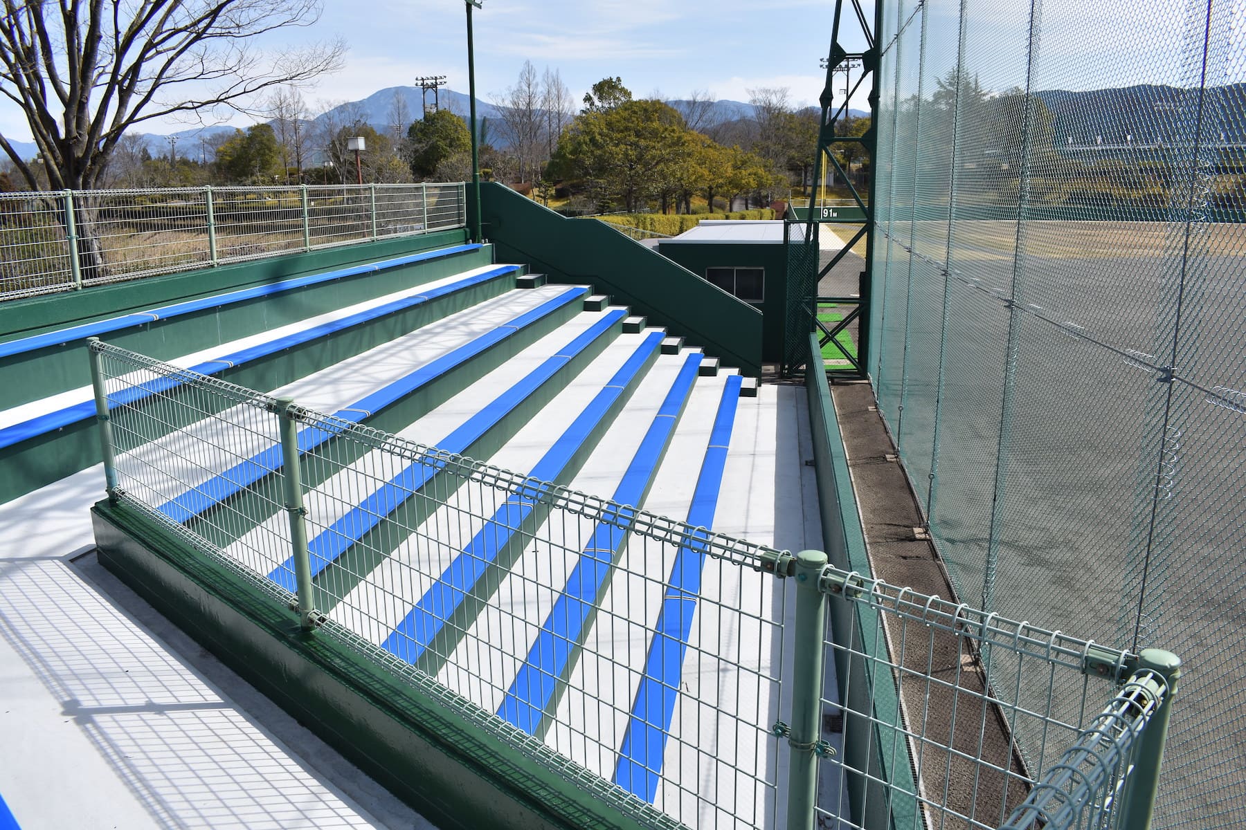 恵那市まきがね公園テニスコート・野球場改修建築工事
