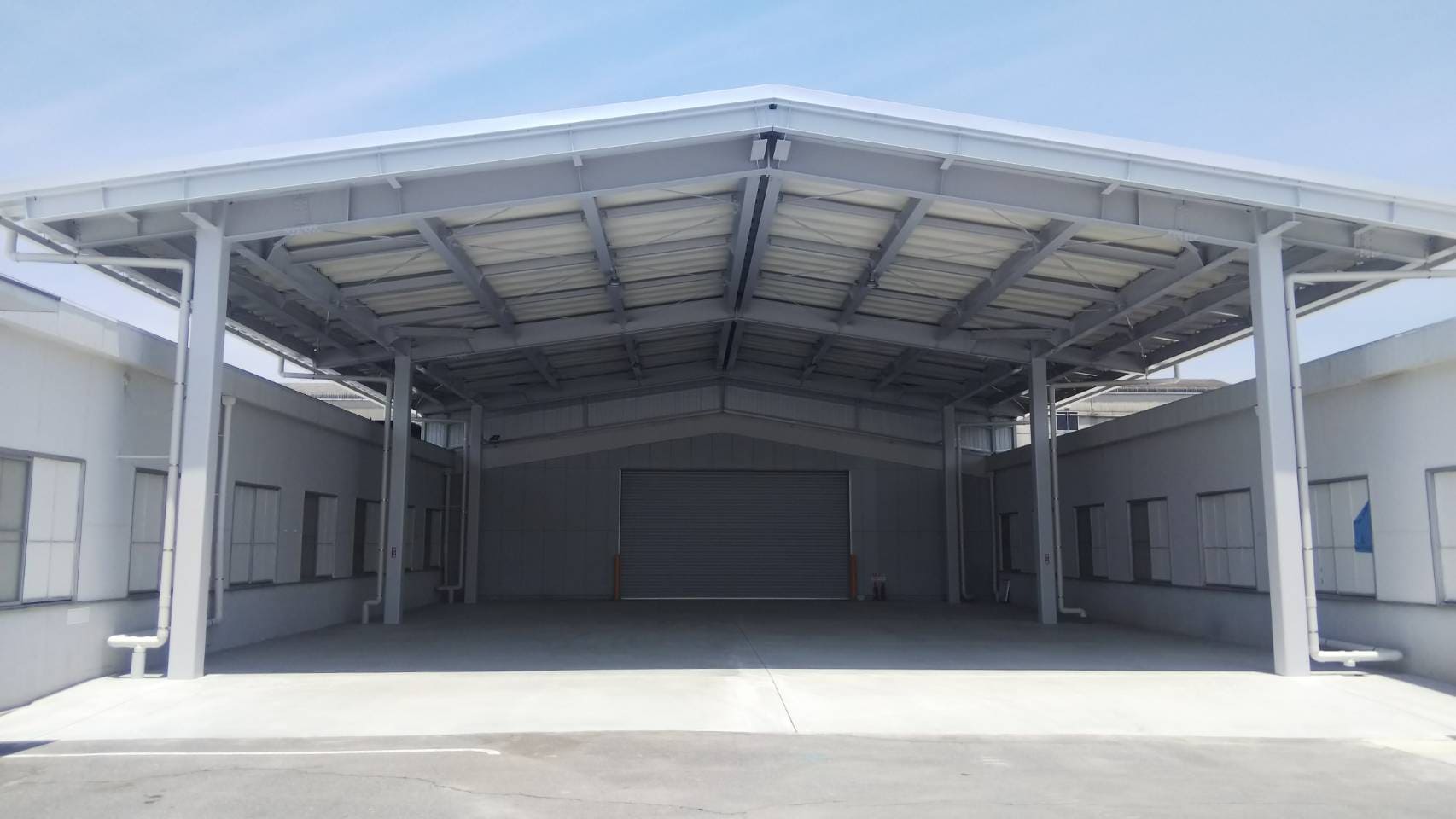 瀬戸紙器株式会社様　第1工場出荷口 上屋　新築