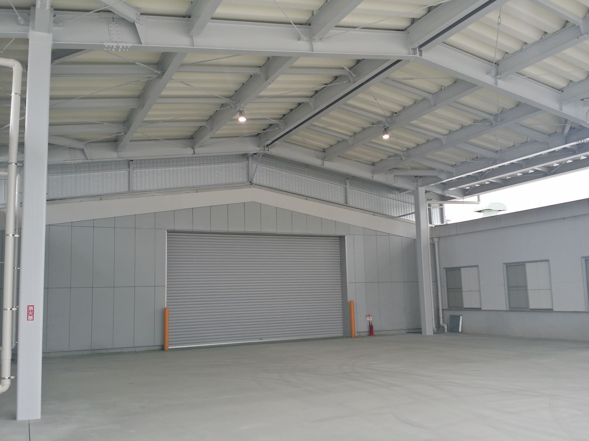 瀬戸紙器株式会社様　第1工場出荷口 上屋　新築
