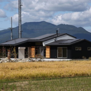 田舎ならではの借景