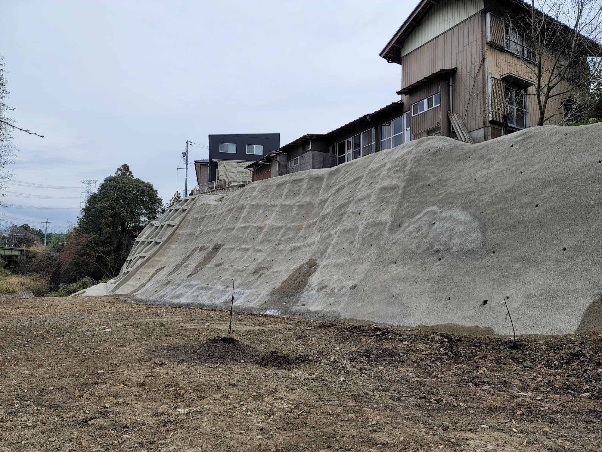 県単中切地区急傾斜地崩壊対策工事