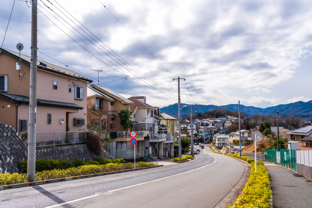 恵那市の街並み