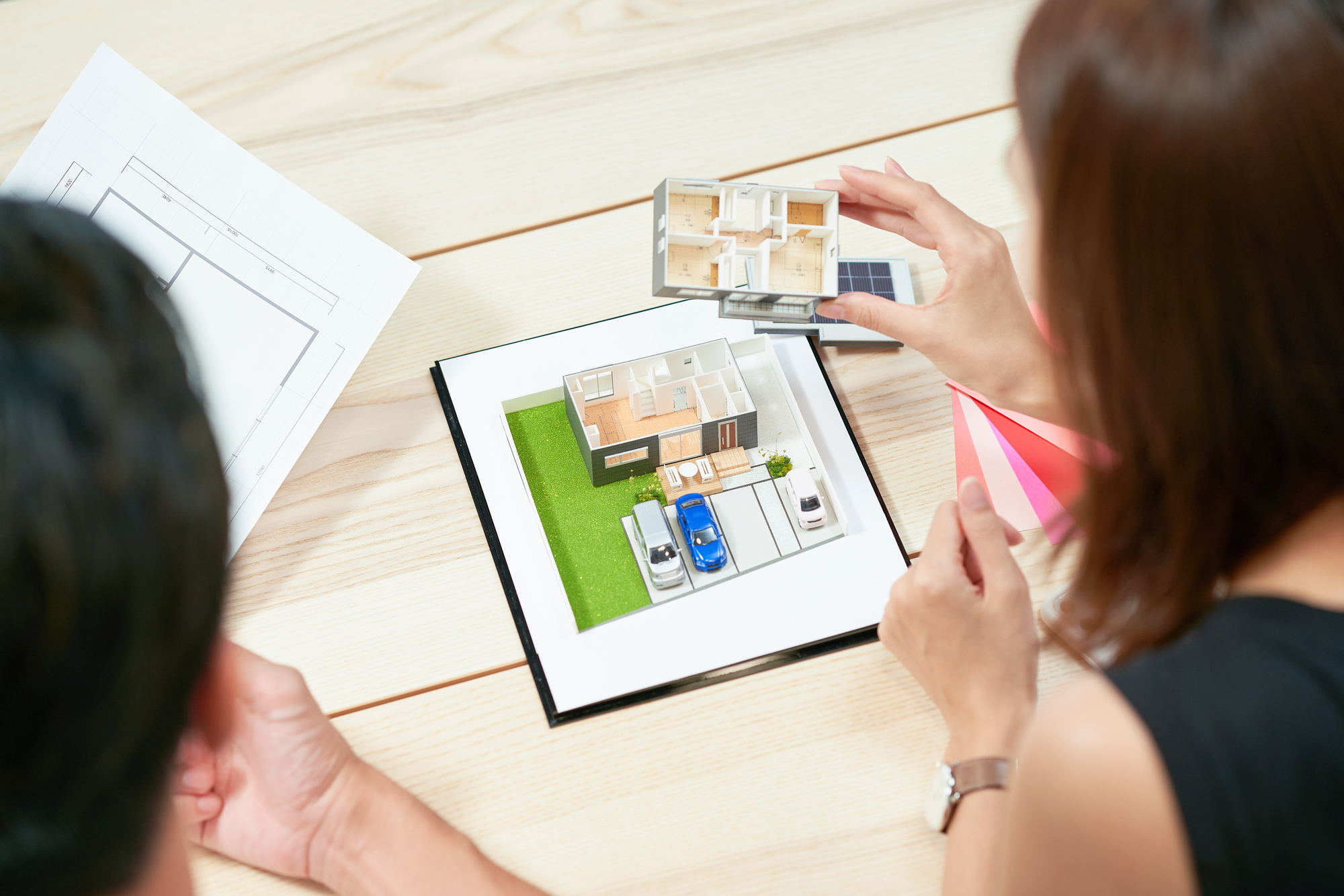 平屋の二世帯住宅 坪数