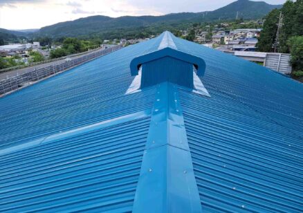 セッツカートン株式会社様　恵那工場 屋根改修 カバー工法